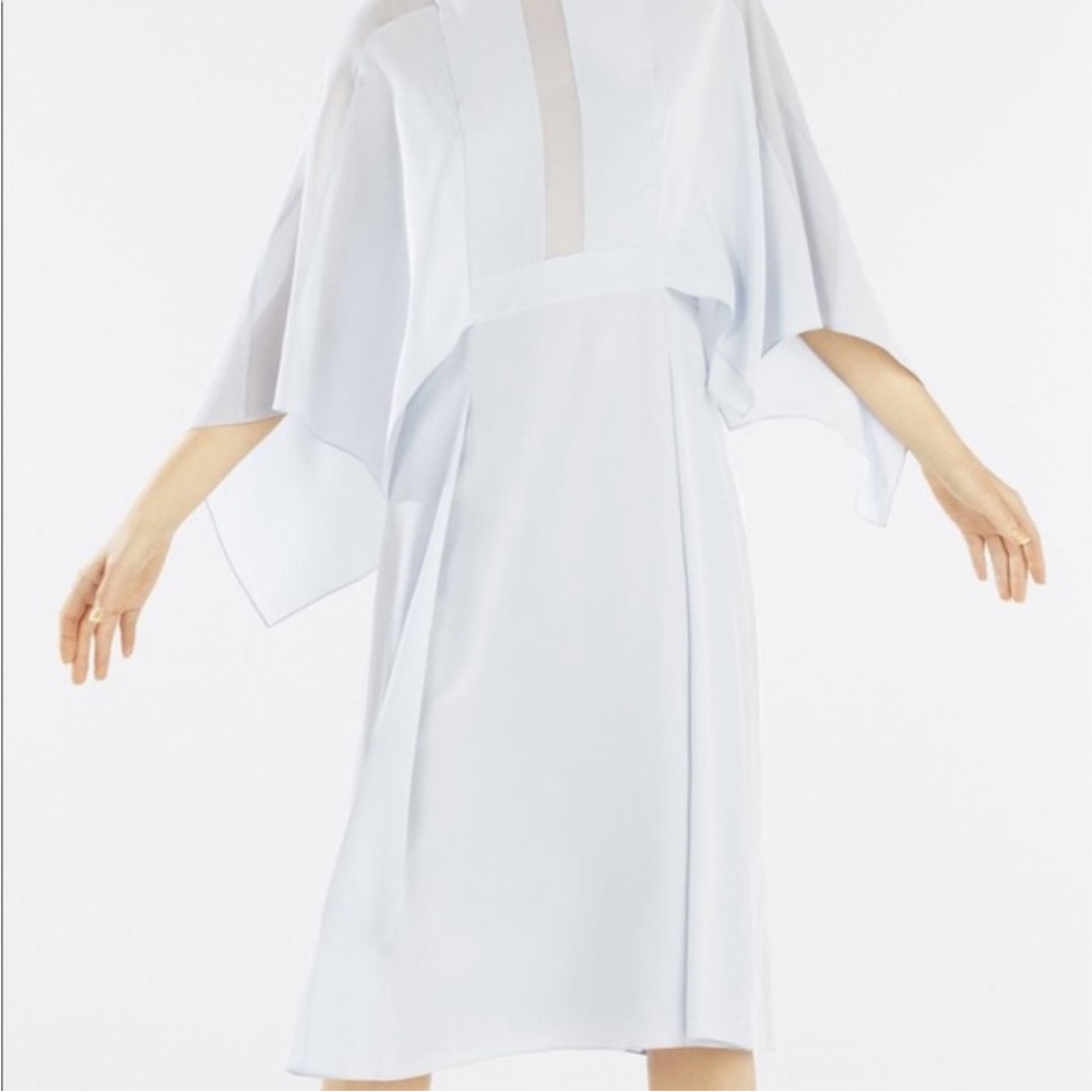 NEW BCBGMaxAzria Paid $568 plus tax Light Blue Midi Dress* new with tags* - Picture 3 of 15